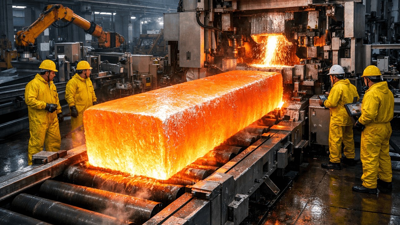 Aluminum Scrap Recycling & Billet Casting Process | How Aluminum Is Recycled in Factory