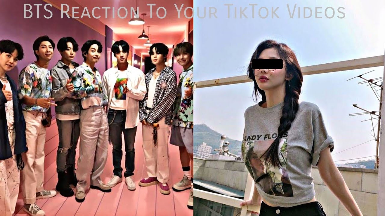 BTS Reaction To Your TikTok Videos ||Inspired By YoonMin Mood||