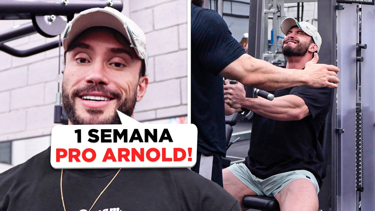 TREINO DE UPPER (1 Semana Pro Arnold Ohio)