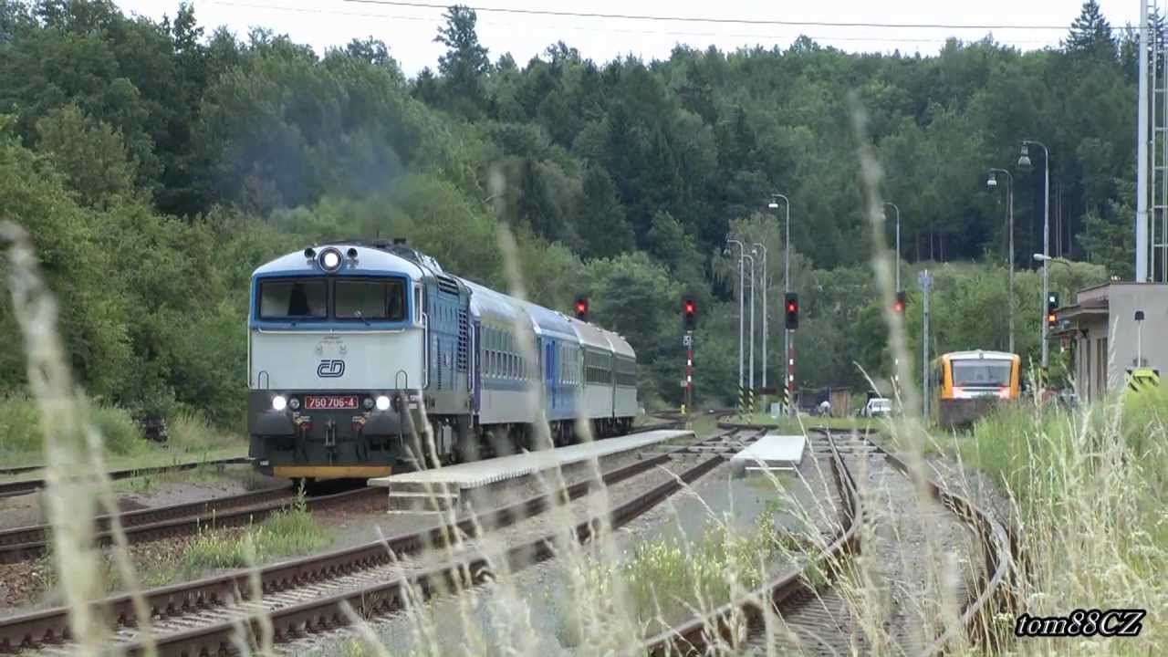 Brejlovci na trati 032 (PJ Trutnov), l&eacute;to 2012