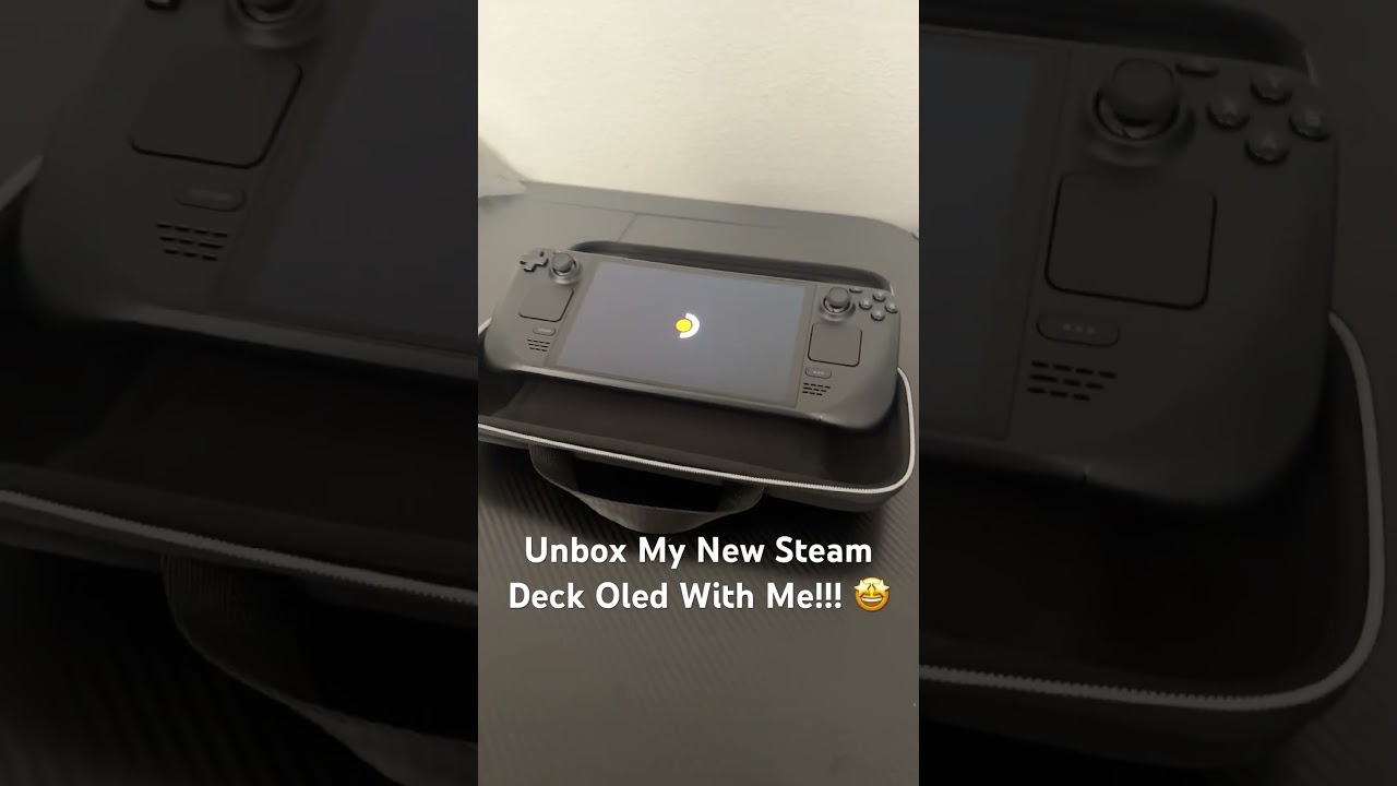 Unbox my new steam deck Oled with me🤩!!!