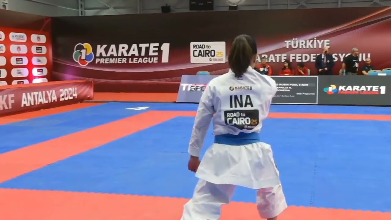 KIRI MISHIMA (JPN) vs KRISDA PUTRI (INA) || Karate1 ANTALYA 2024 || WORLD KARATE FEDERATION