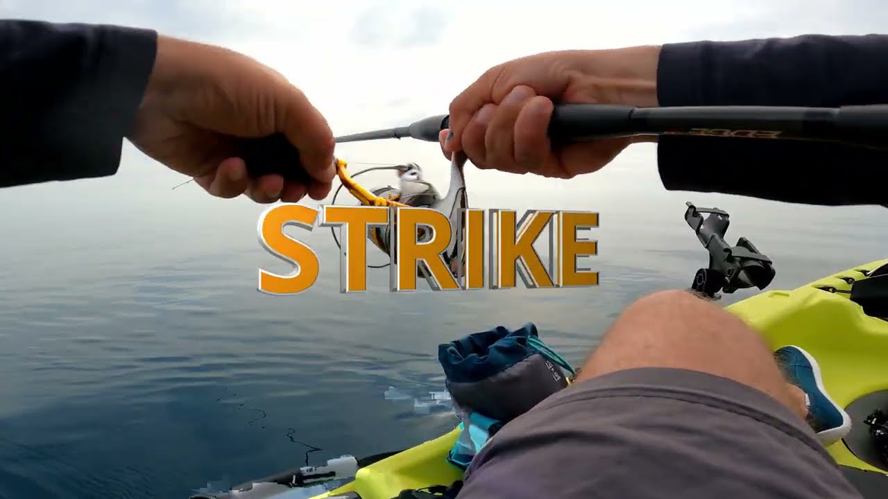 SABIKANDO in kayak fishing - sulle mangianze con il SABIKI strike infiniti! - clipangler