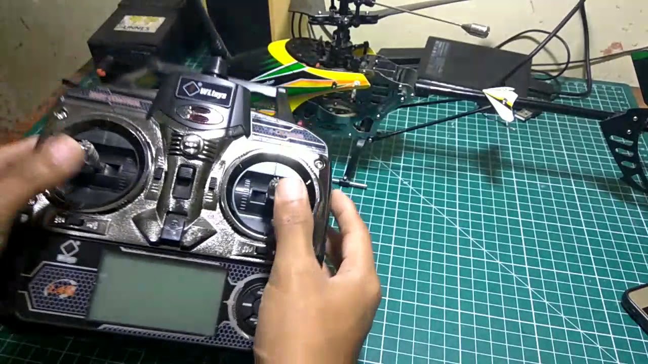 Calibration remote control wl toys V911 V912 V913 V922