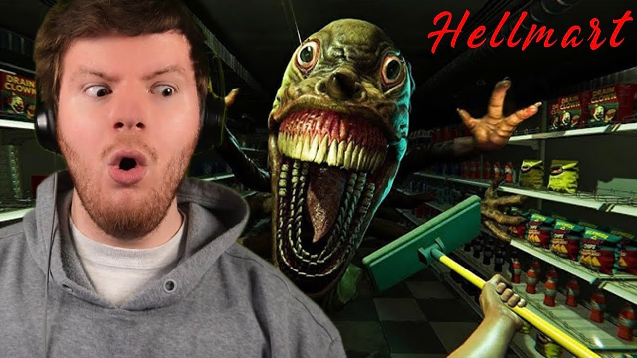 I'M TRAPPED IN A SUPERMARKET WITH *DISTURBING* CUSTOMERS... (HELLMART)
