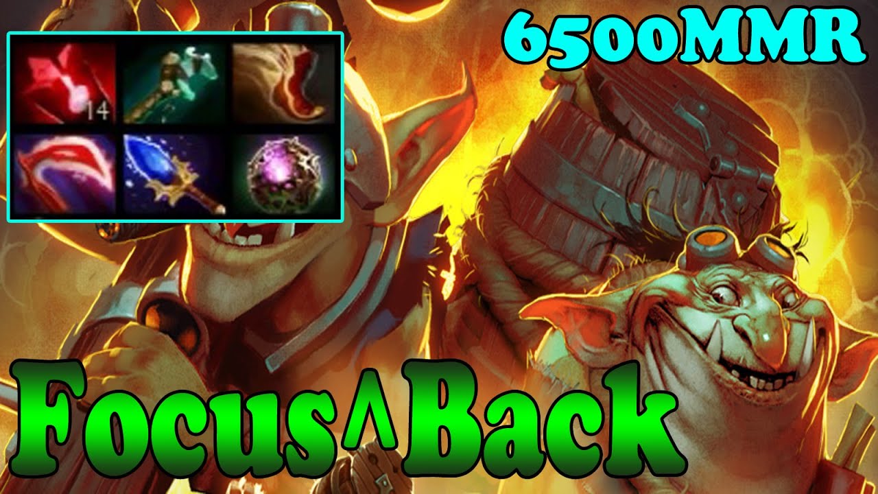 Dota 2 - Focus^Back Plays 6500 MMR Plays Techies Vol 1 - Pub Match Gameplay!