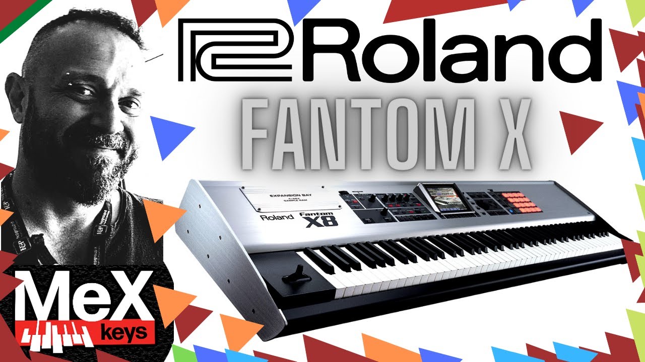 Roland Fantom X8 by MeX (Subtitles)