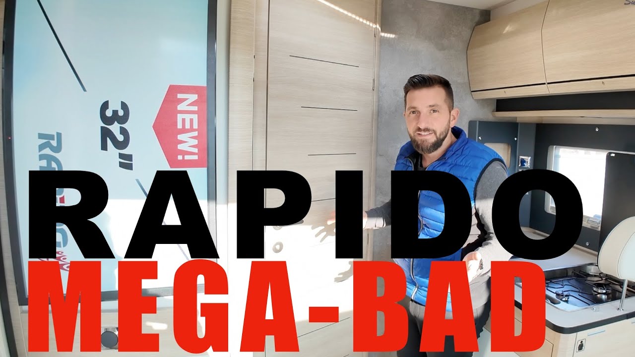 Wohnmobil von RAPIDO mit MEGAAAAAA Bad!  🚐 Rapido 606F im Luxus- | Sutter ReisemobileTV 🏞️