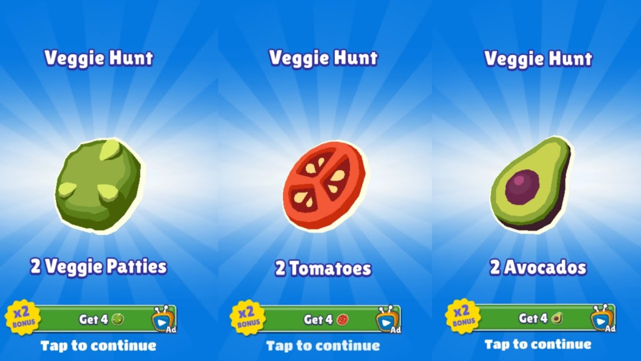 Subway Surfers Sydney 2024 : Veggie Hunt 🫛🫘🌶️ Collect All Veggies to get Billy Bean 🫛🫘 on Sub Surf