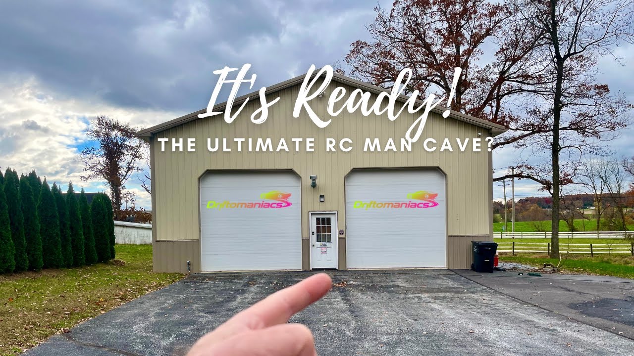 The Ultimate RC Man Cave - With Indoor Drag Strip???