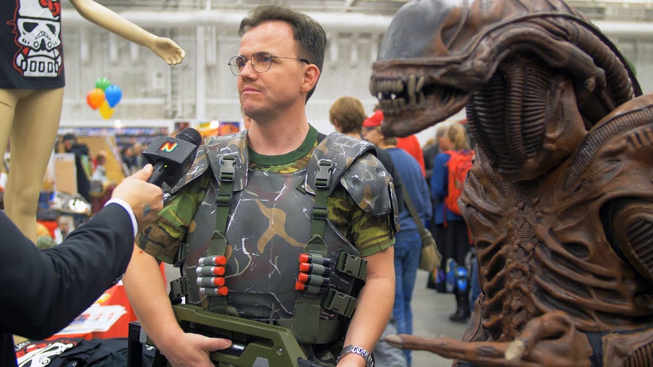 Aliens Colonial Marine Cosplay // Sci Fi World Stockholm 2018