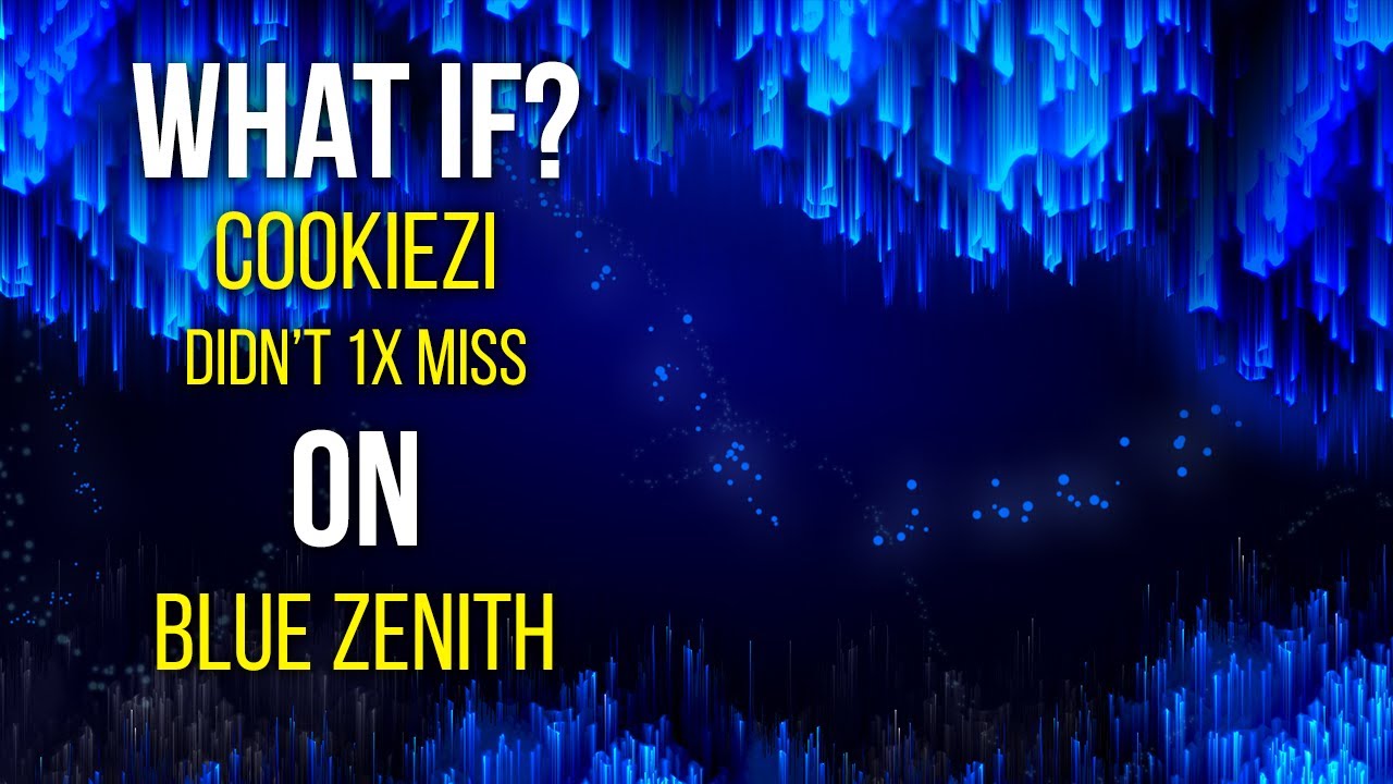 [osu! what if?] Cookiezi FCs Blue Zenith +HDHR