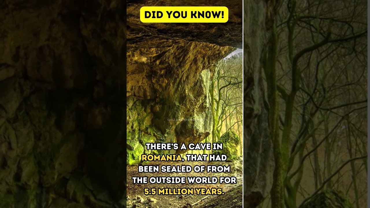 Ancient Sealed Cave in Romania #Shorts #Viral #Shortsvideo