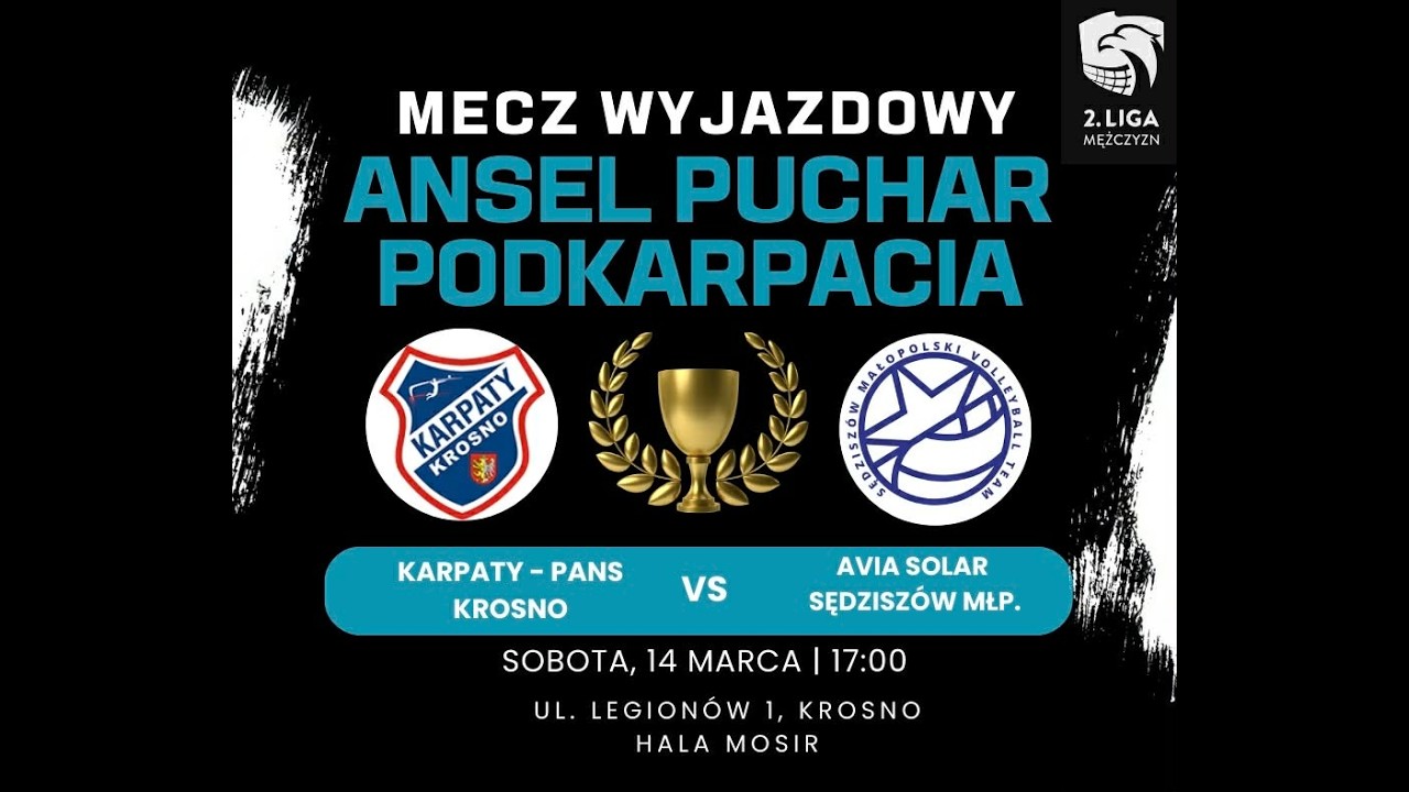 Półfinał Pucharu Podkarpacia ANSEL: Karpaty PANS Krosno - AVIA Solar Sędziszów Małopolski