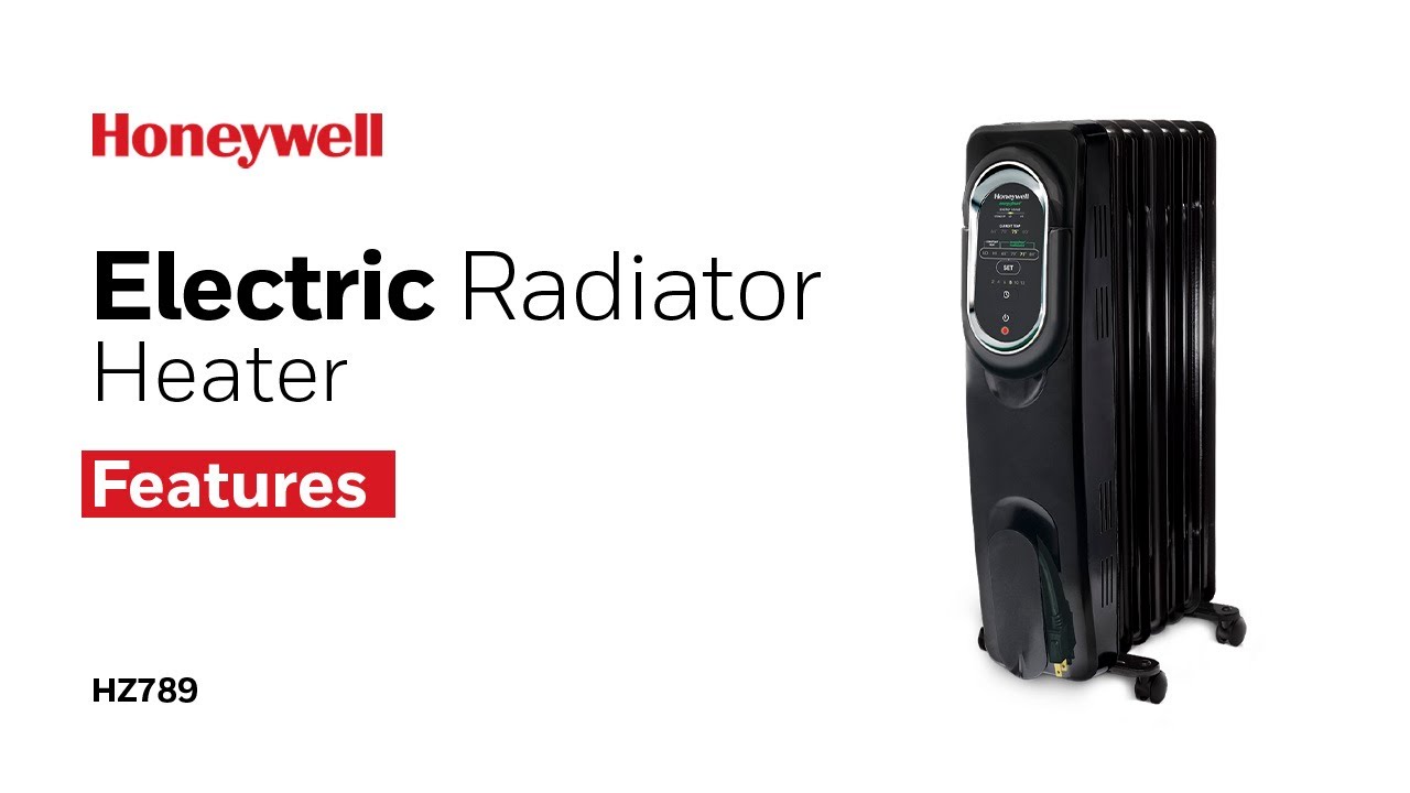 Honeywell HZ789 EnergySmart Electric Radiator Heater - Product Features
