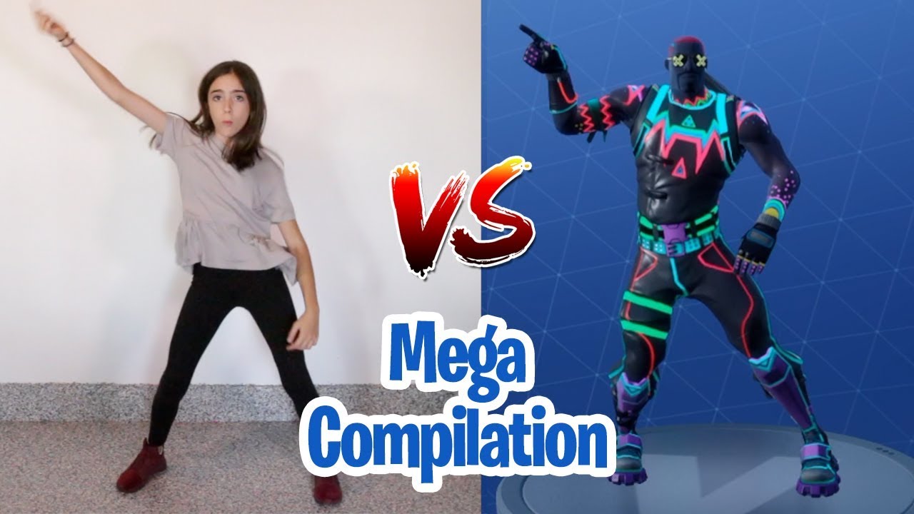 FORTNITE DANCE CHALLENGE - MEGA COMPILATION (In Real Life)