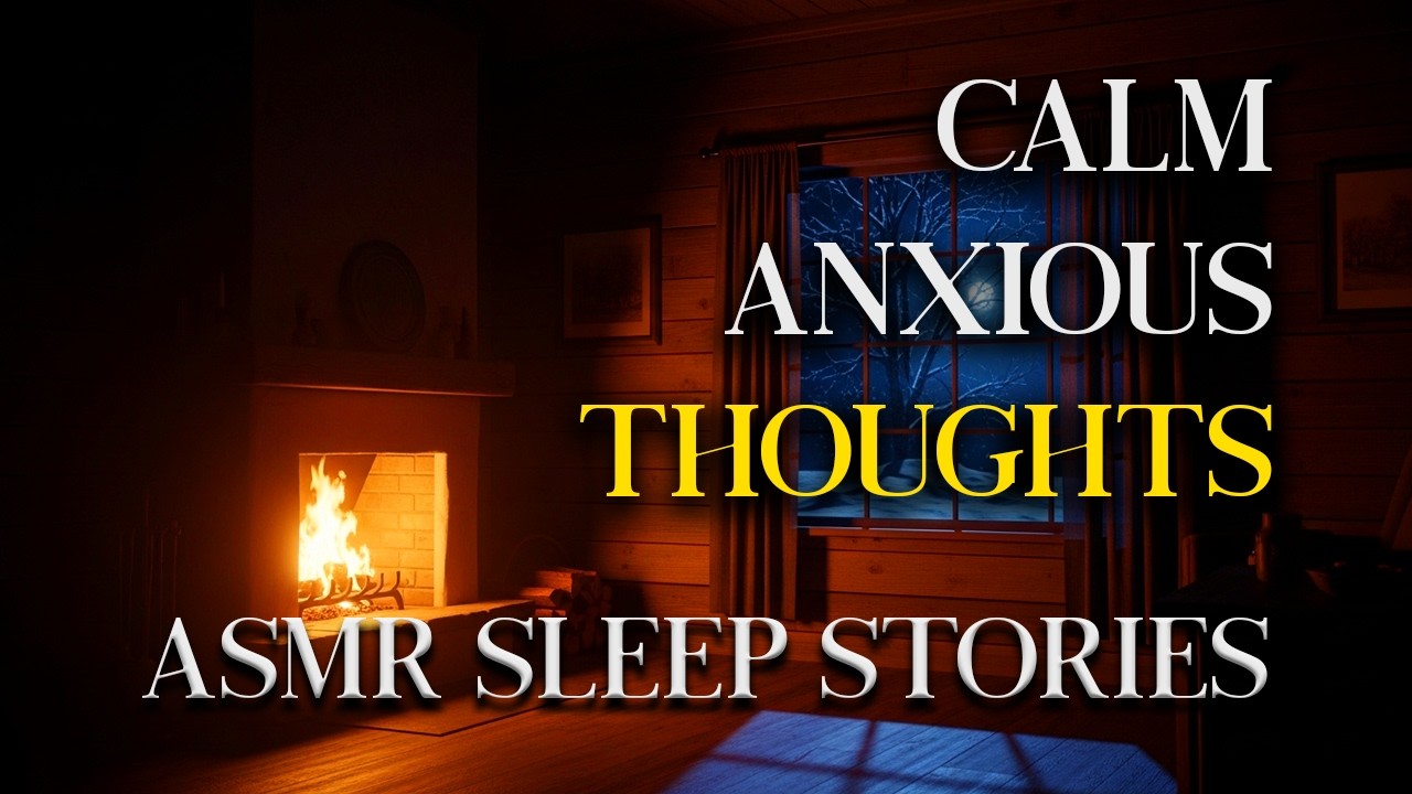 4 Hours Cozy Night Sleep Story: Gently Calming Anxious Thoughts | Fall Asleep Fast ASMR