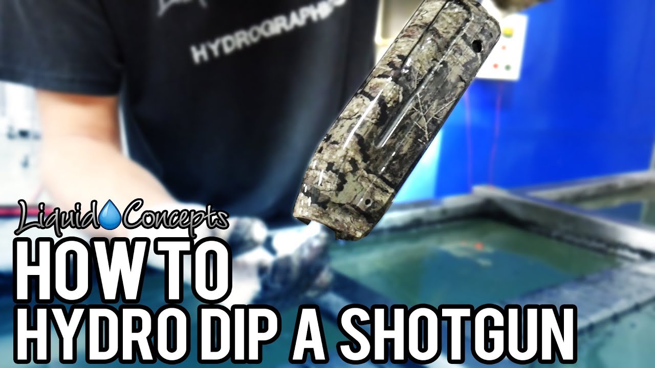 THE BEST WAY TO HYDRO DIP A WINCHESTER SHOTGUN | Liquid Concepts | Weekly Tips and Tricks