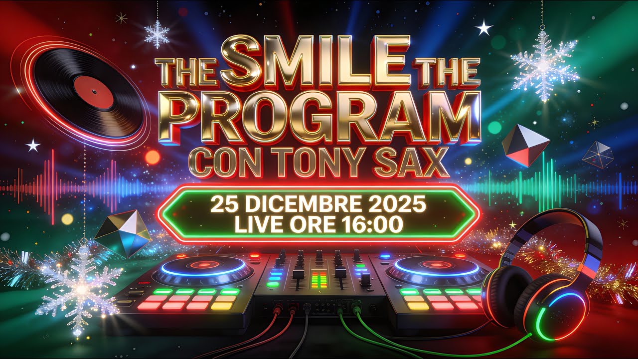 SMILE THE PROGRAM ⚡ 🎙️GIOVEDÌ 25 DICEMBRE 2025⚡ 🌊| Diretta Radio 🔥 🔴