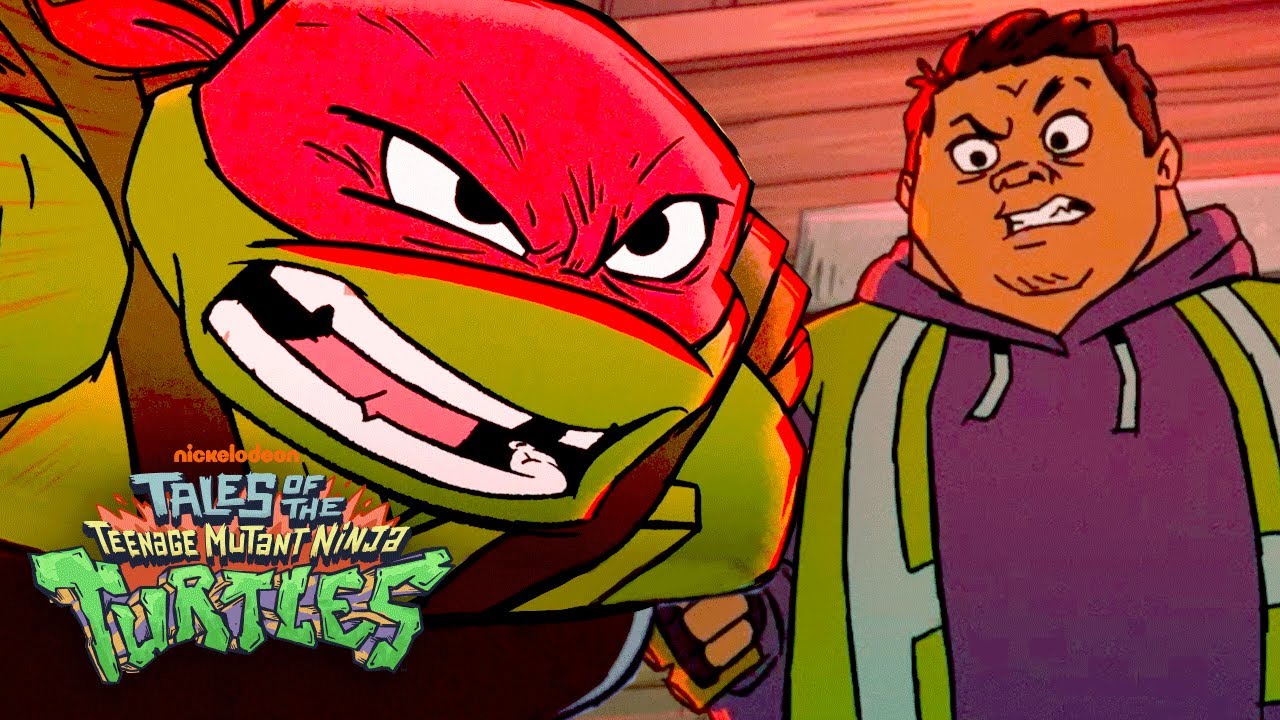 Raph Tells JOKES to Save Himself! ⛓️ | Full Scene | Tales of the Teenage Mutant Ninja Turtles
