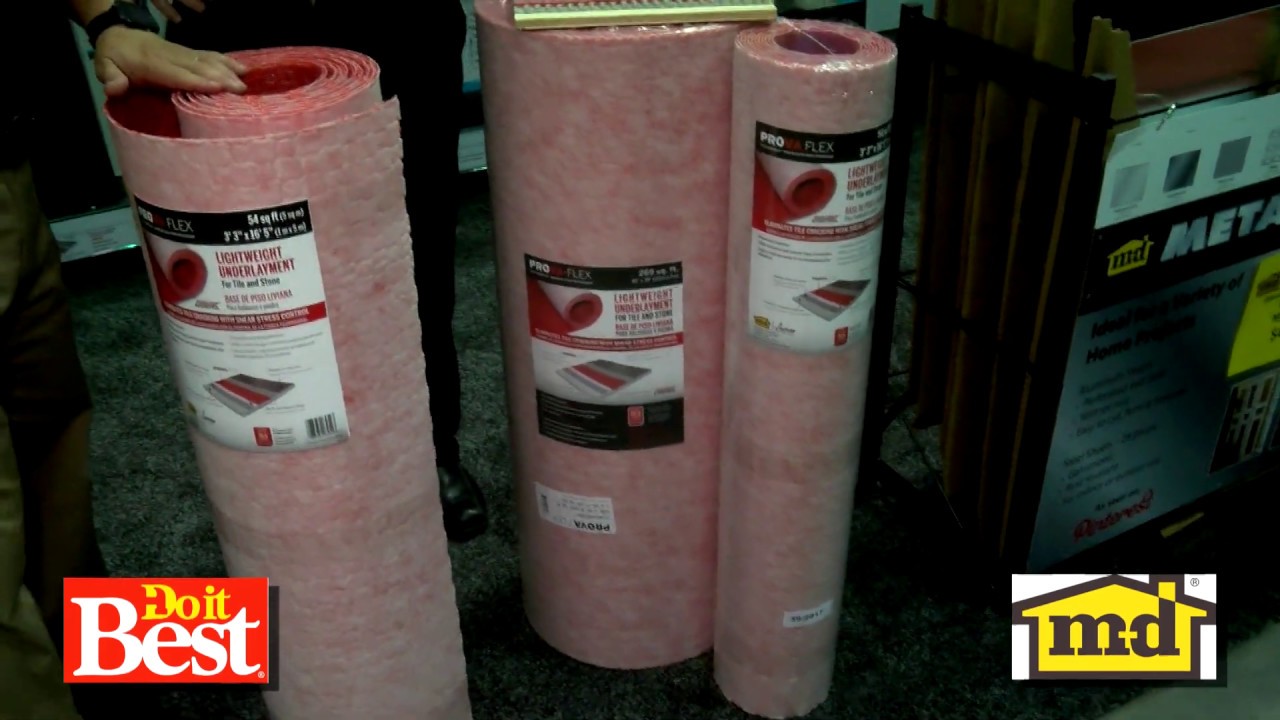 M-D PROVA Flex Tile Underlayment at Do it Best
