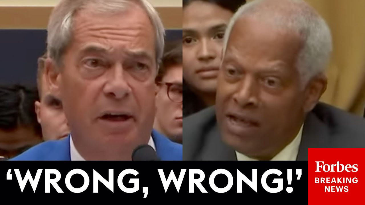 'You Need Money From Elon Musk!': Nigel Farage And Hank Johnson Have Brutal Interchange In Hearing