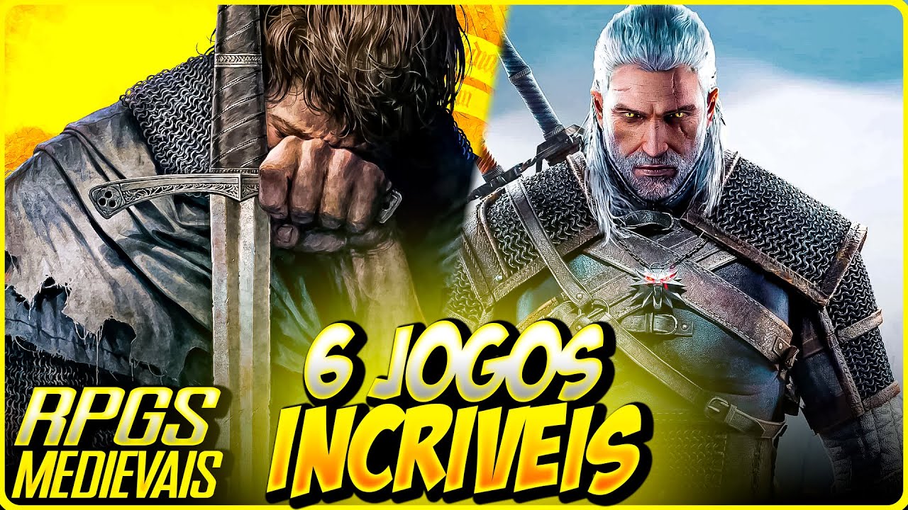 TOP 6 MELHORES RPGS MEDIEVAIS INCRÍVEIS QUE VOCÊ PRECISA JOGAR PC/PS5/XBOX/SWITCH