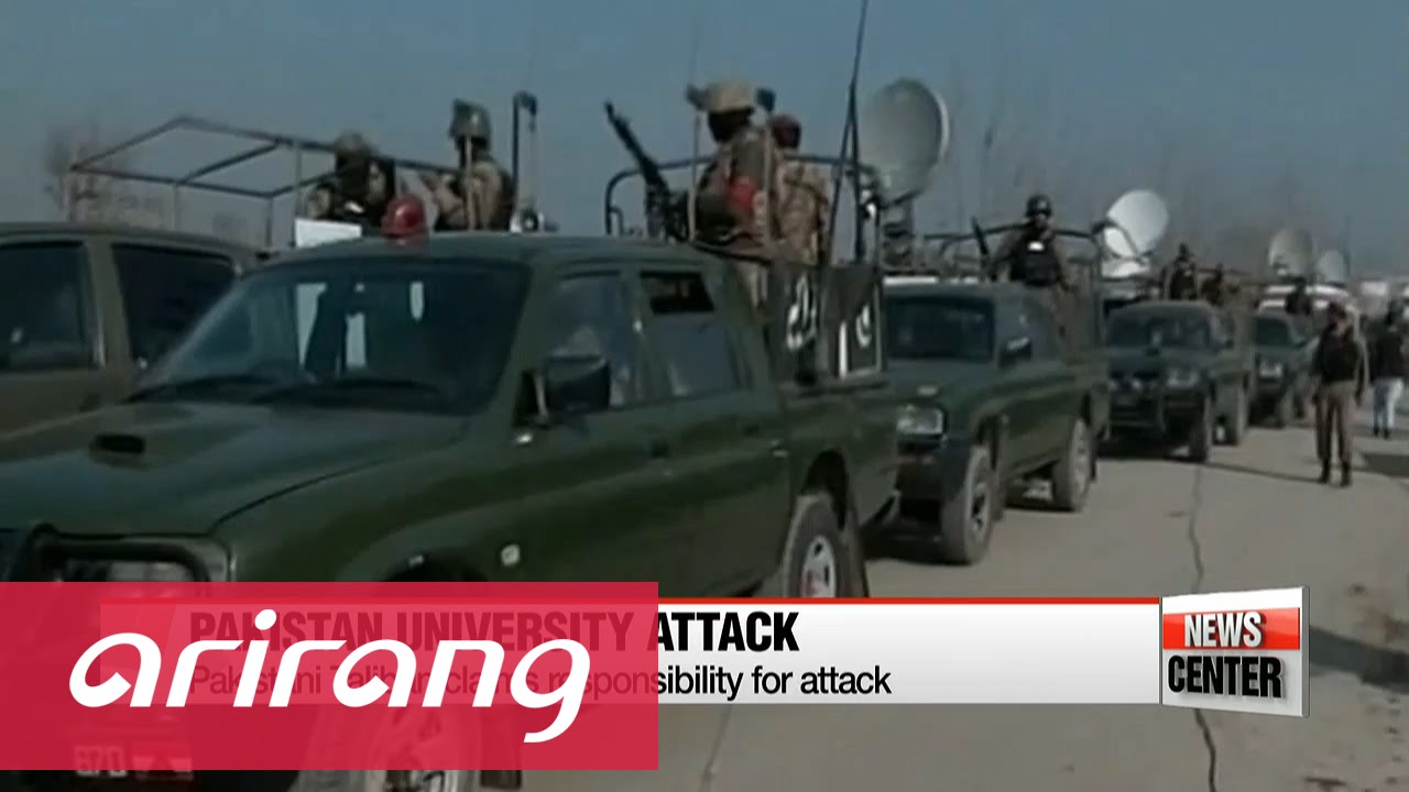 At least 20 dead in Pakistan university attack
