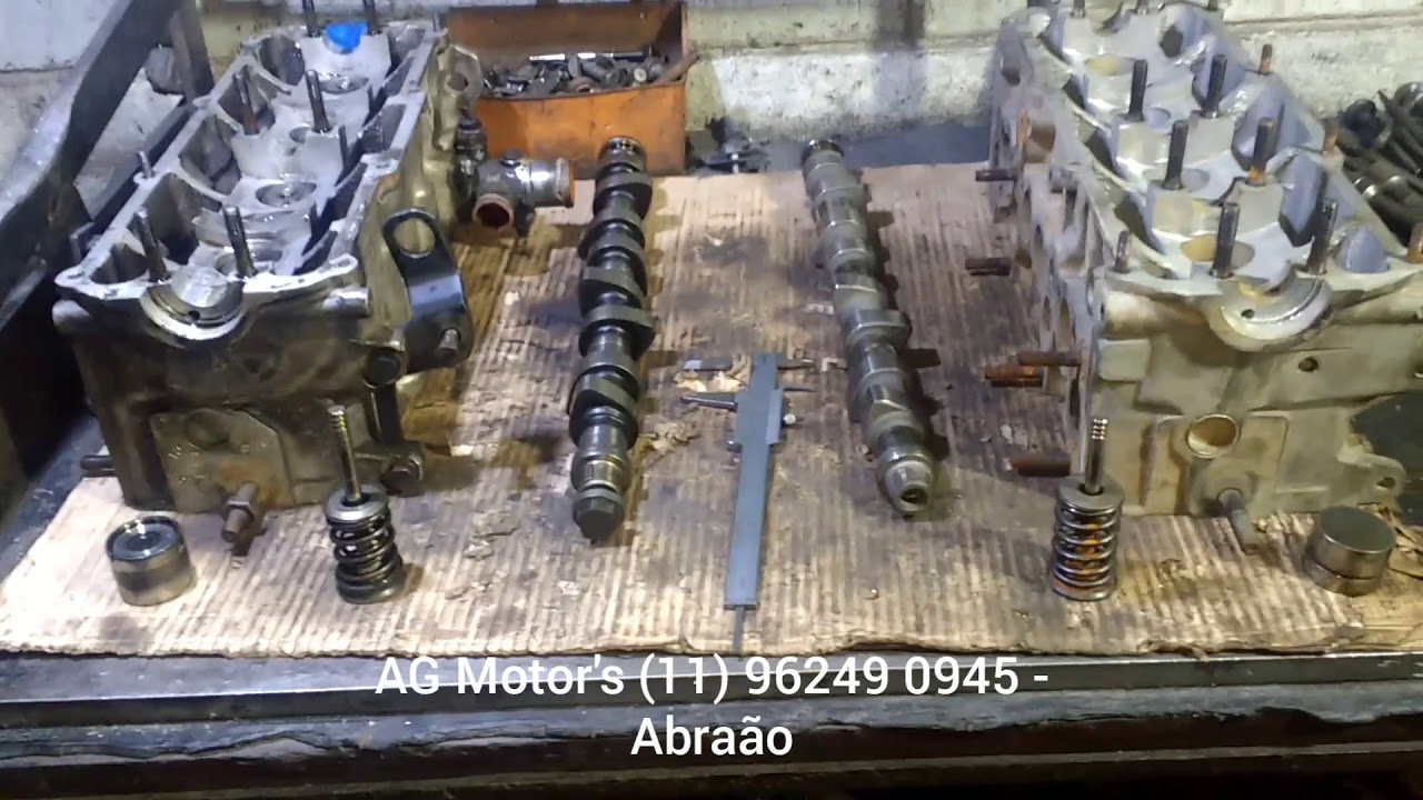 Carga de molas em cabeçotes