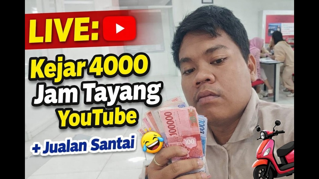 Kejar 4000 Jam Tayang YouTube + Jualan Santai 😂 #kejar4000tayang #jualmotor