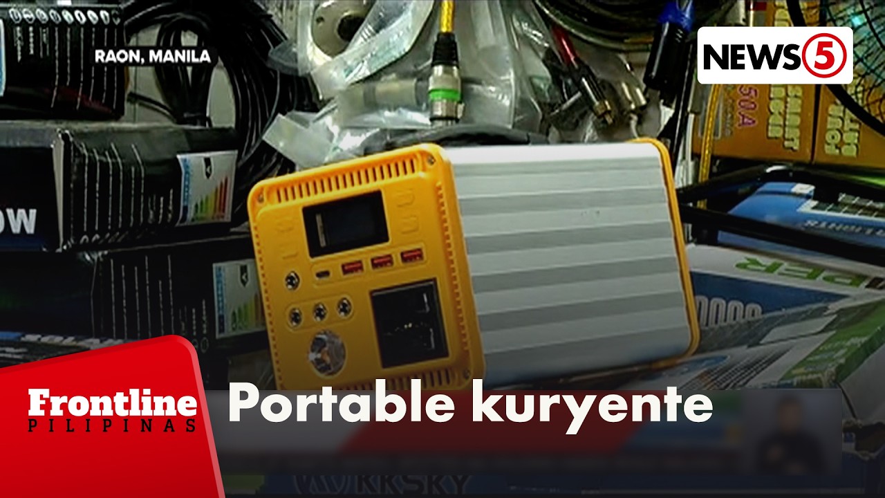 Portable generator at solar panel, mabenta na sa gitna ng krisis sa petrolyo | Frontline Pilipinas