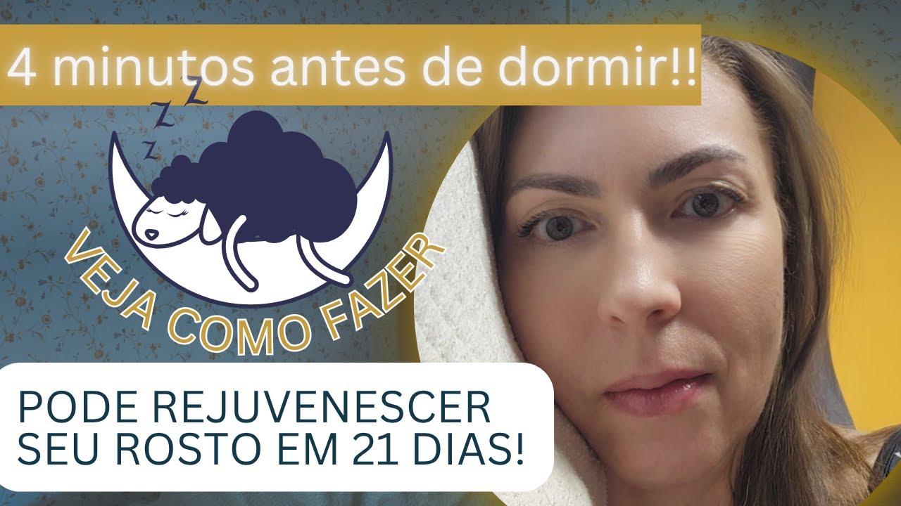 Faça Isso Antes de Dormir e Veja Seu Rosto Mais Jovem em Dias!