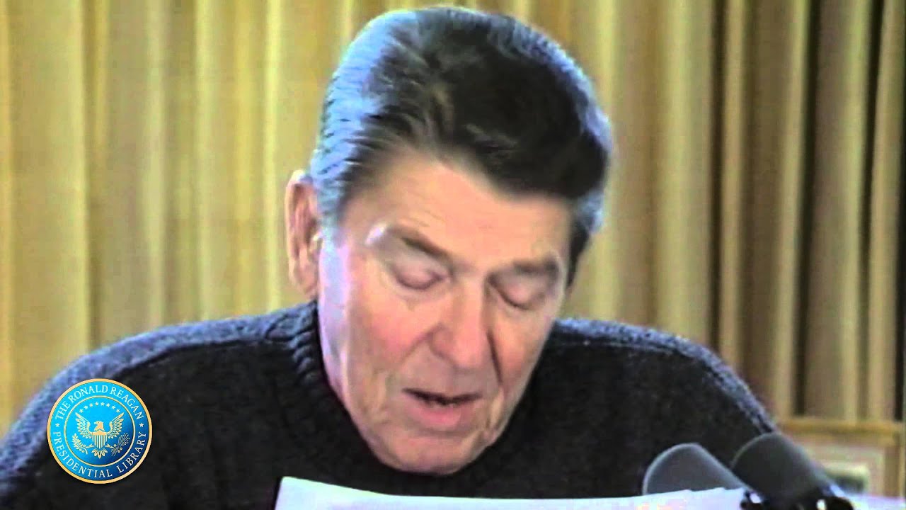 Радиообращение президента Рейгана к нации на Рождество — 24.12.1983