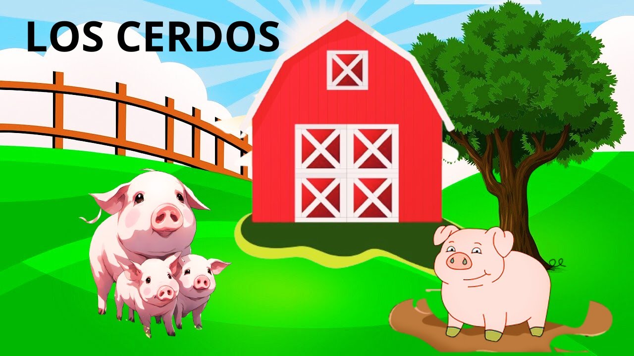 LOS CERDOS PARA NIÑOS/ TODO SOBRE LOS CERDOS/ DÍA INTERNACIONAL DEL CERDO/DÍA DEL CERDO