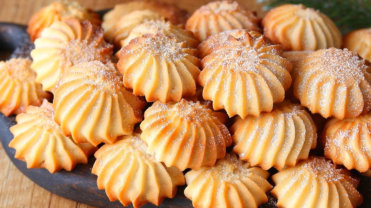 За МИНУТЫ к ЧАЮ! САМЫЙ ПРОСТОЙ РЕЦЕПТ ПЕЧЕНЬЯ! Вкуснее, ЧЕМ в МАГАЗИНЕ! Выпечка. Тает во Рту!
