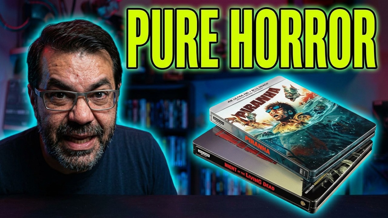 Horror Movie Haul! Scream Factory & Arrow Video | Darkman, Piranha, Night of the Living Dead (1990)