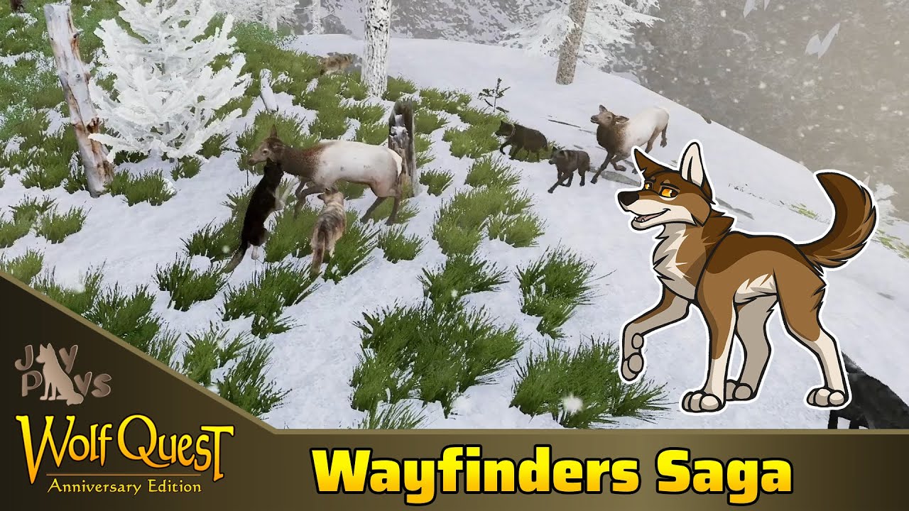 The Start of a Snowy New Year! | WolfQuest Wayfinders Saga Year 5 #1