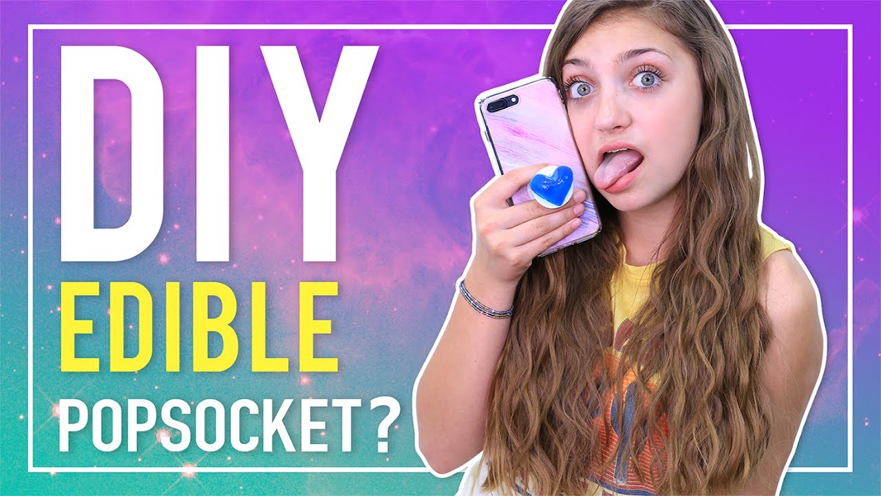 DiY EDiBLE POPSOCKETS? (Plus More Cute DiY Popsocket Ideas)
