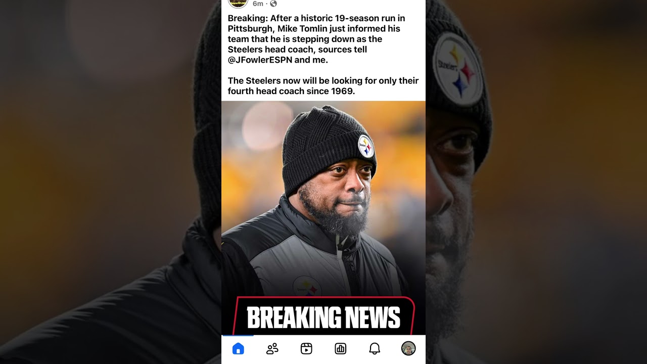 Breaking news. 