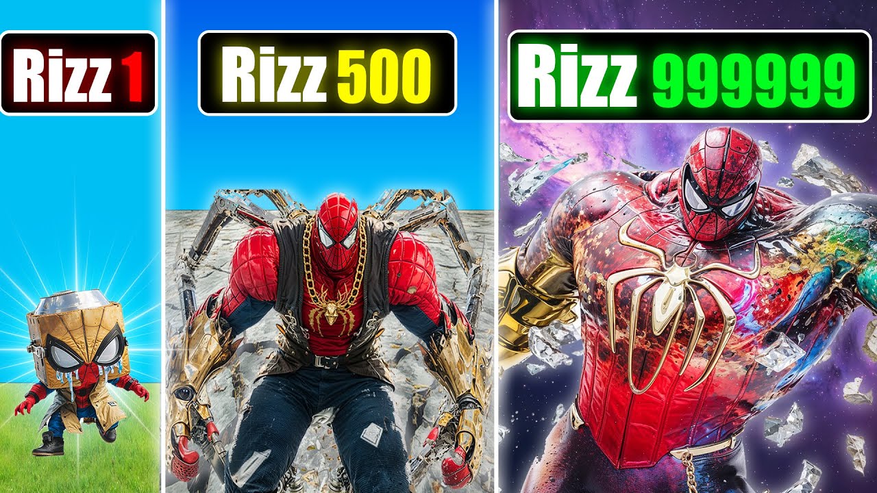 $1 RIZZ vs $1,000,000 ULTIMATE Spiderman