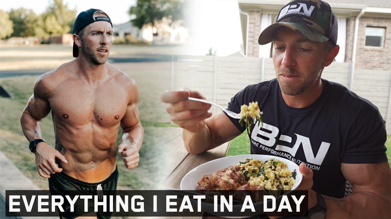 Everything I Eat In A Day | Marathon Prep + Weight Training