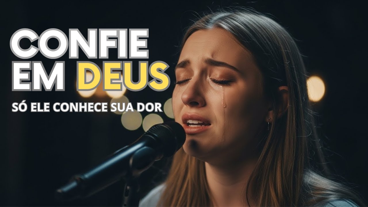 Não Confie em Pessoas Acima de Deus | Louvor de Cura Emocional #louvor #musicagospel #alinebarros