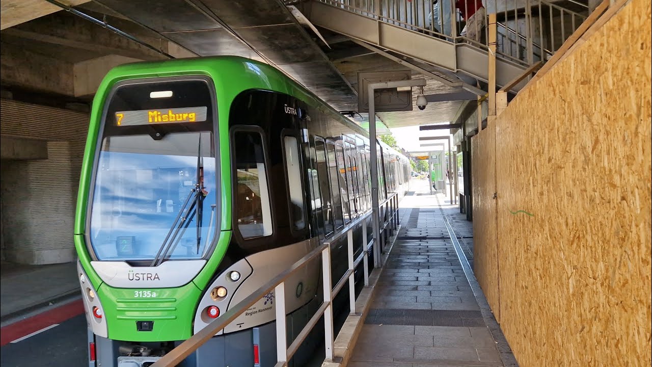 Mitfahrt in der kompletten 11 von Haltenhoffstraße bis Zoo im TW3000 3076b