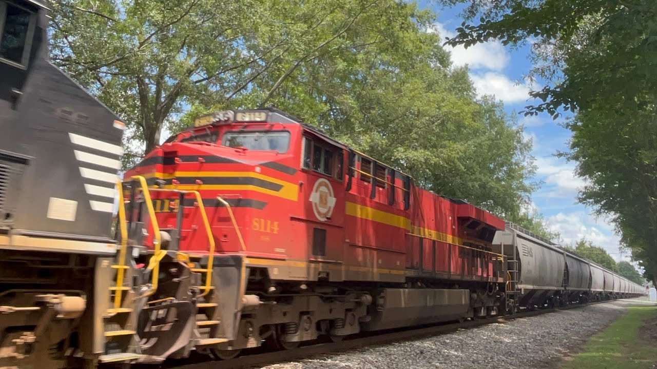NS 51X through Mebane, NC with the Original Norfolk southern heritage unit 7/16/25