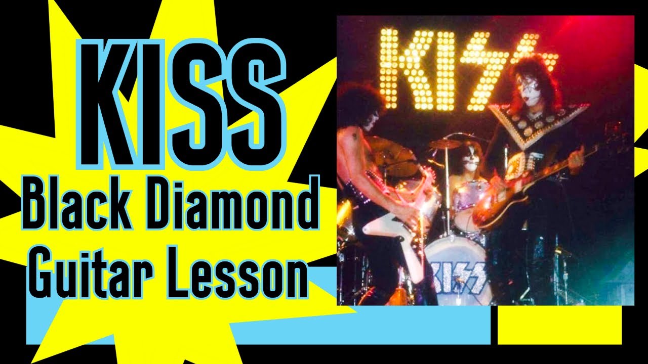 Kiss Black Diamond Guitar Lesson