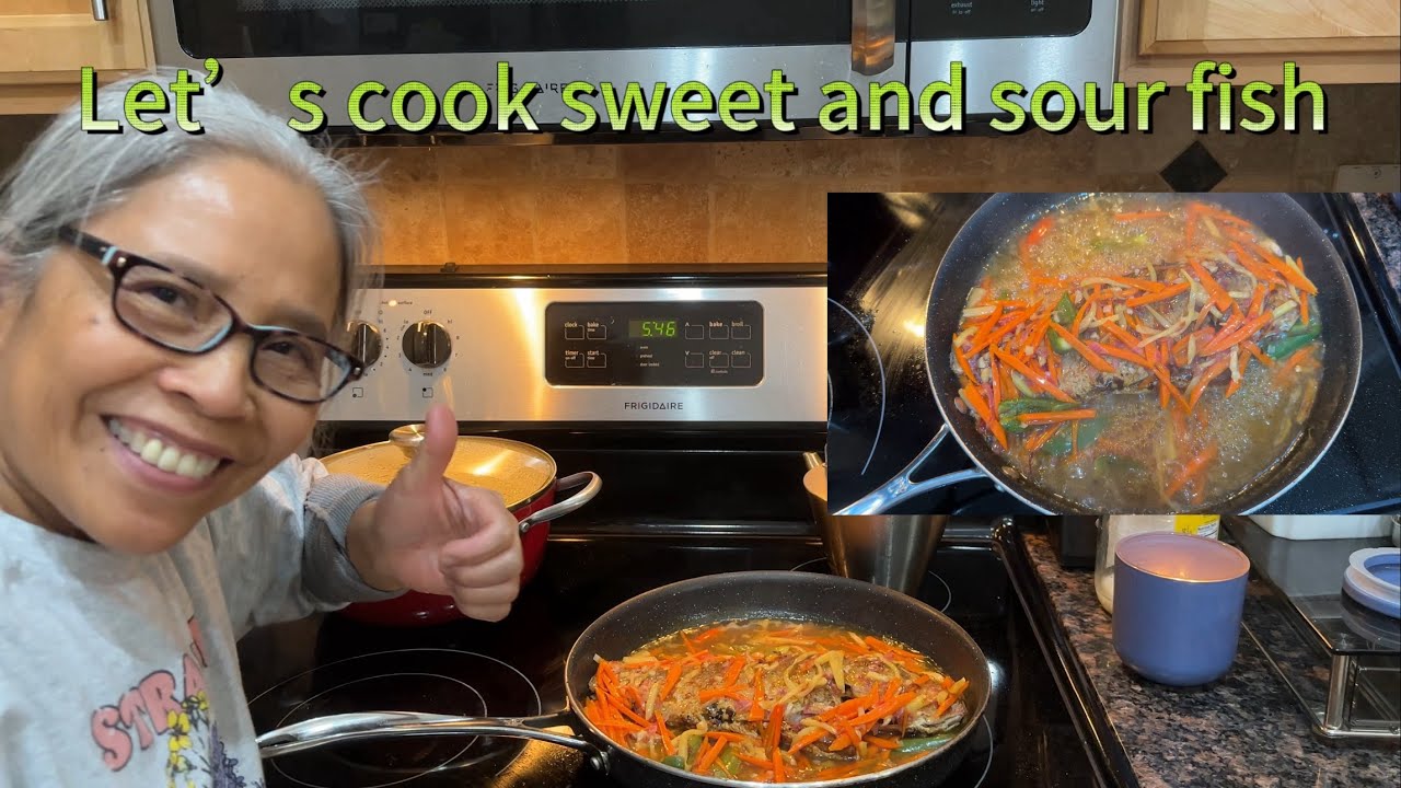 ￼Let’s Cook Sweet and Sour Fish#filipinasimplelifeinAmerica#life vlog