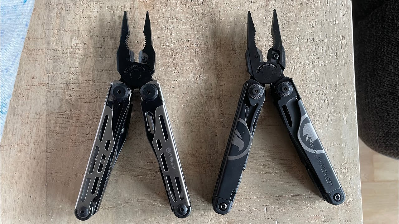 Bibury Multipliers Pro Leatherman Surge comparison and testing