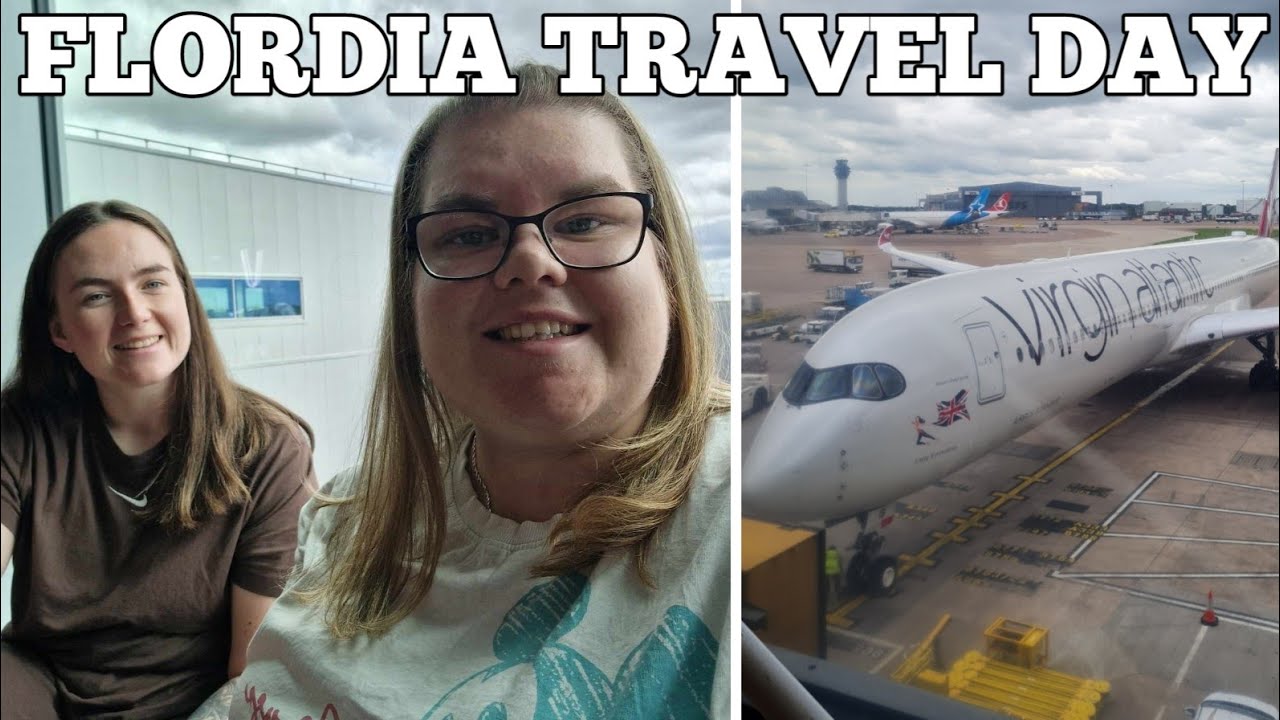 FLORIDA TRAVEL DAY 2023 | MANCHESTER TO ORLANDO