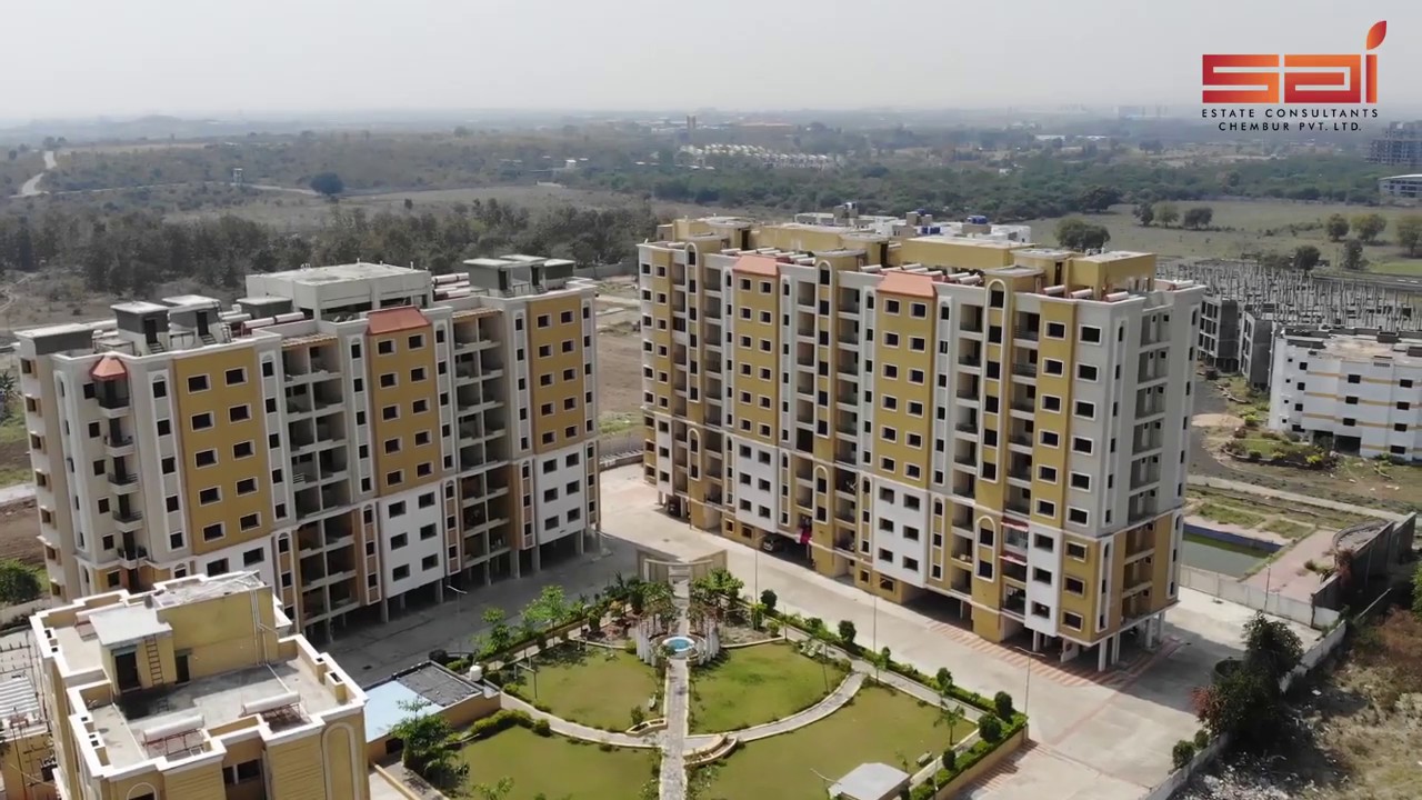 An Ariel View of Green City Project Nagpur | Sai Estate Consultants