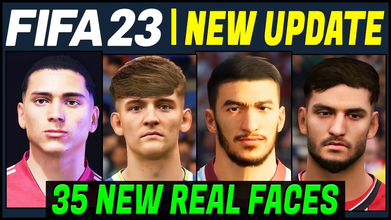 FIFA 23 NEWS | 35 NEW CONFIRMED REAL FACES LEAKED (EXCLUSIVE) ✅